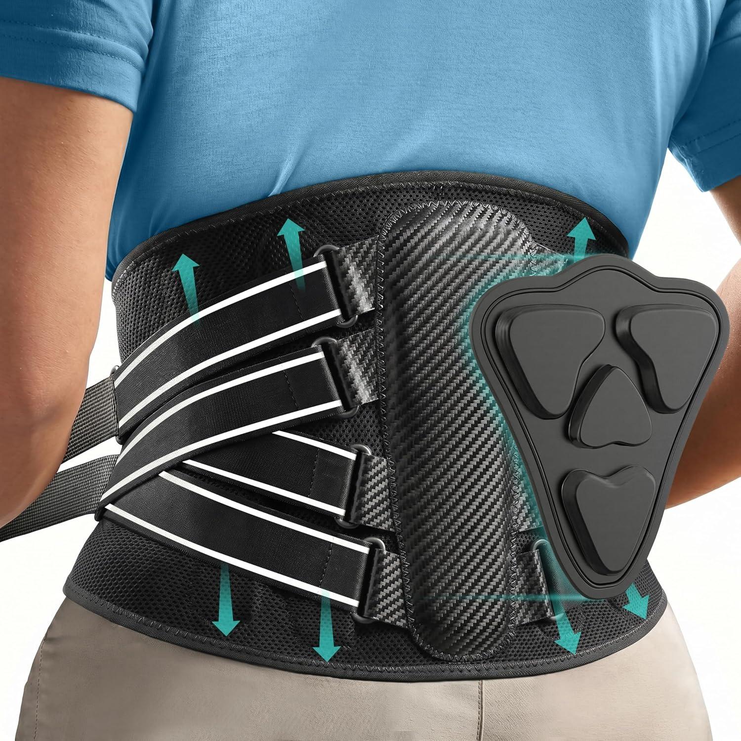 🩹 Soporte de Espalda para Dolor Lumbar KineApex XL
