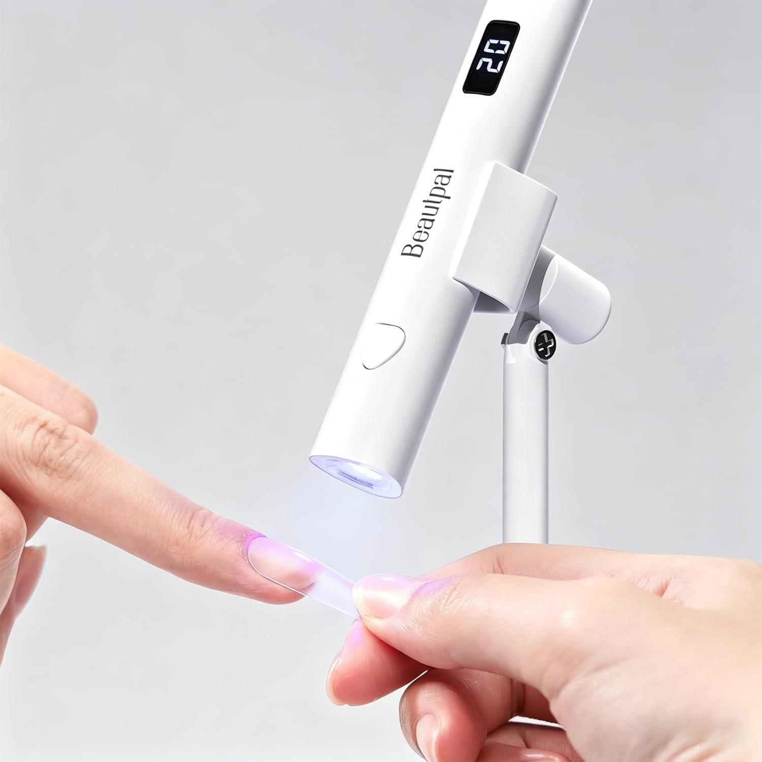 💅 Mini Lámpara UV de Mano para Uñas BEAUTPAL
