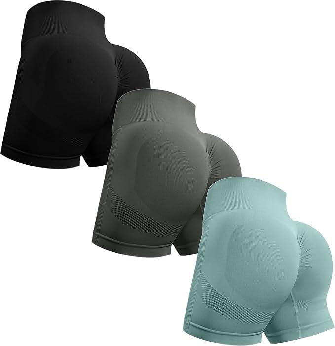🩳 Shorts Deportivos Ovesport Mujer (Paquete de 3)