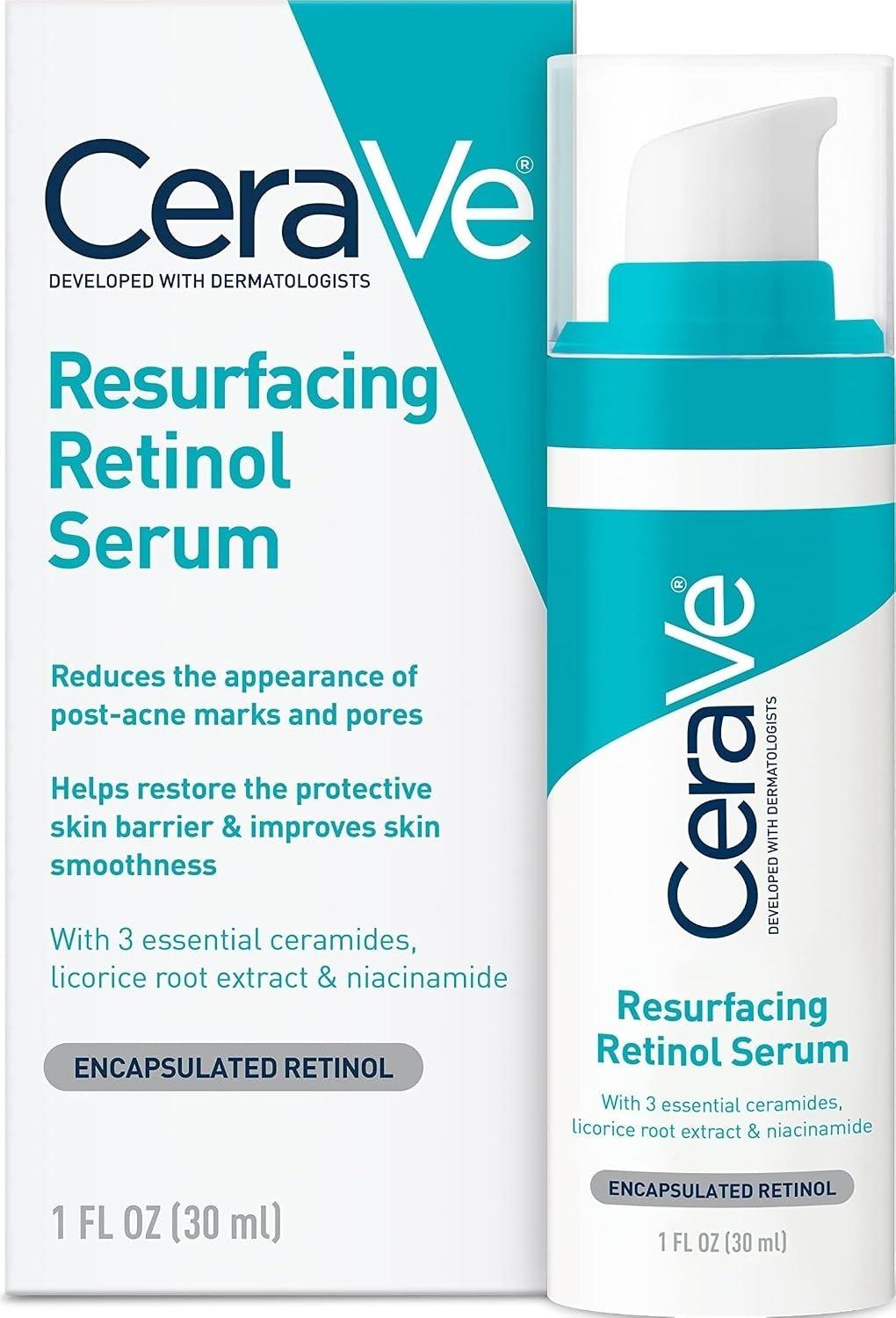 🧴 CeraVe Suero de Retinol Renovador Post-Acné