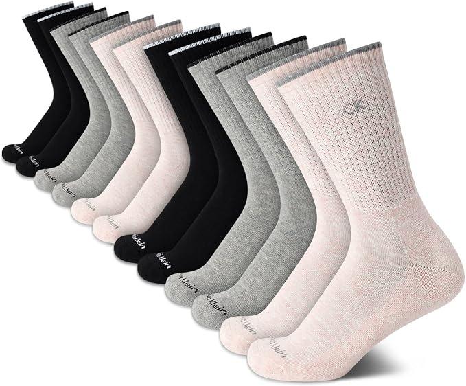 🧦 Calcetines Deportivos Calvin Klein Mujer (Paquete de 12)